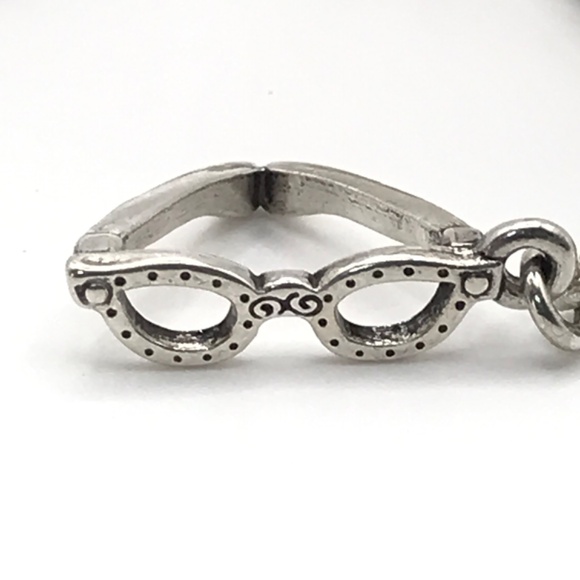 Brighton Charm Chain Bracelet Beach Vacation Silver Plate Tropical Fun Surf - Picture 3 of 13